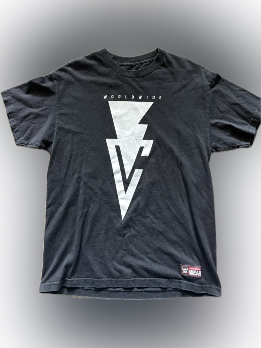 Worldwide Wrestling Graphic Black Men's T-Shirt